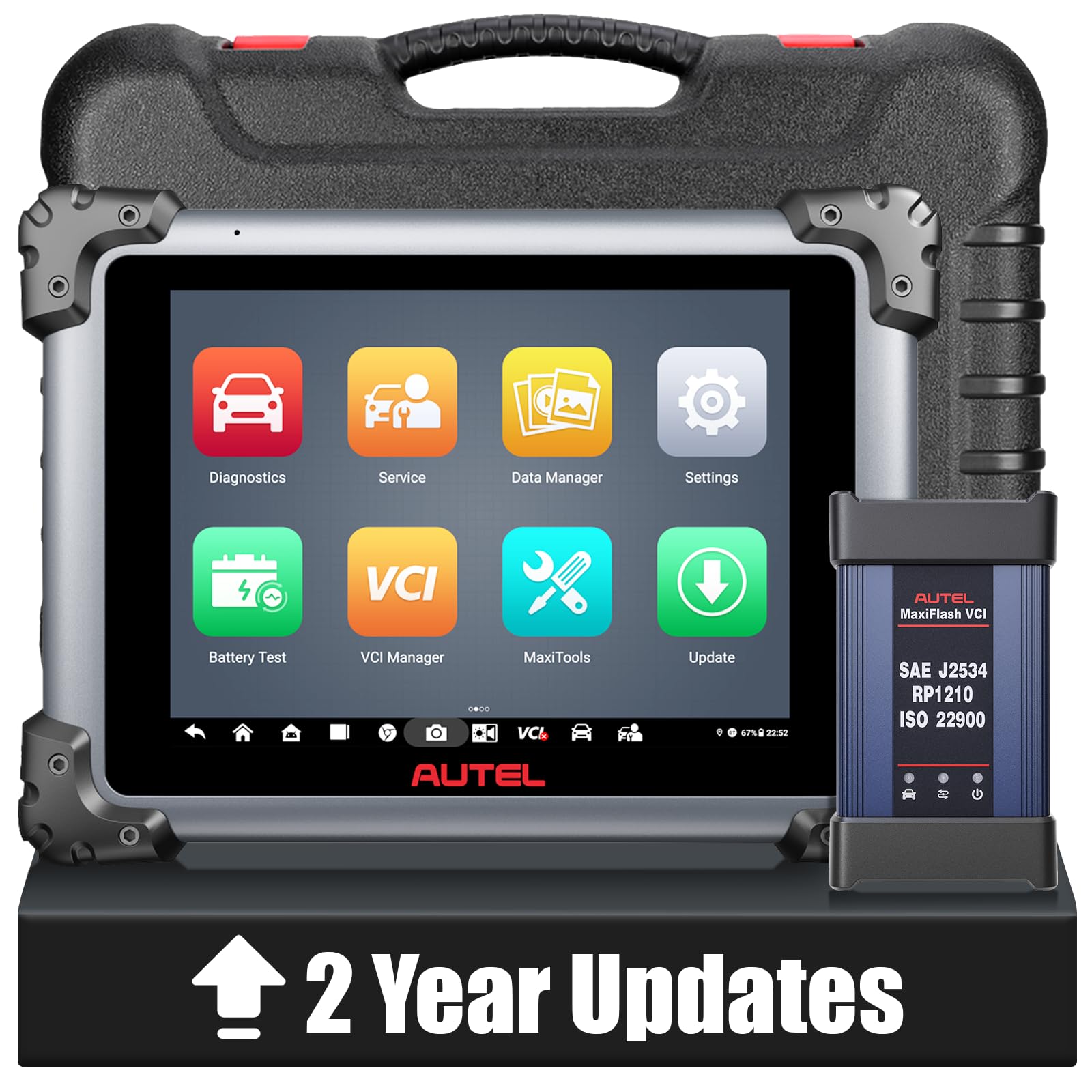 Autel MaxiSYS Elite II Pro: Alternative to Autel Ultra & MS909, Smart Diagnosis, Upgrade of MS908S Pro II J2534 Reprogramming Tool, ECU Coding Tool, Bidirectional Scanner with 38+ Services