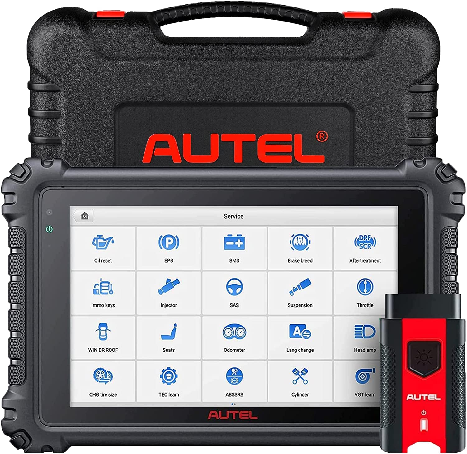 Autel Scanner MaxiSys MS906 Pro, 2025 Upgrade Version of MS906BT / MaxiPRO MP900BT, ECU Coding Same As MK908P, Bi-Directional Control, Scan Tool with 40+ Services, Guided Functions, FCA AutoAuth